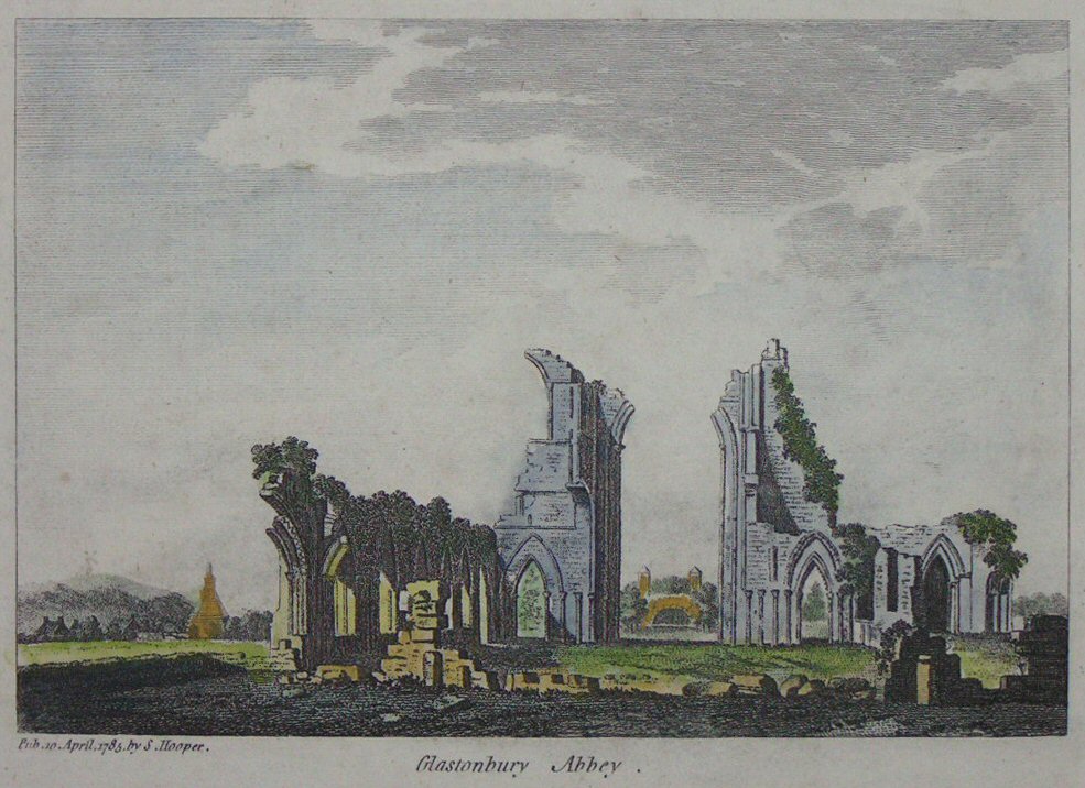 Print - Glastonbury Abbey